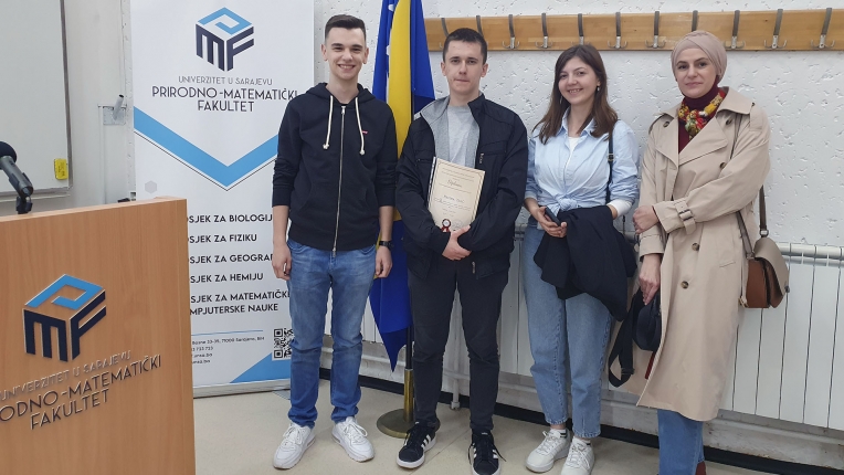 Mustafa Čeho osvojio 3. mjesto na Federalnom takmičenju iz fizike
