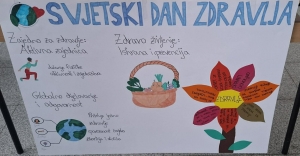 Kreativno i edukativno obilježen Svjetski dan zdravlja u našoj školi