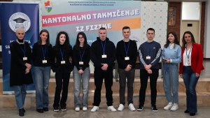 Učenici SMŠ “Zijah Dizdarević” Fojnica osvojili sva PRVA MJESTA na Kantonalnom takmičenju iz fizike